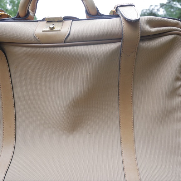 Gucci Vintage 1980s tan beige travel bag - Picture 13 of 16